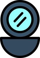 Powder Line Icon vector