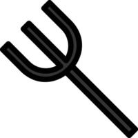 Fork Line Icon vector