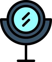 Mackup Mirror Line Icon vector