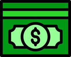 Money Line Icon vector