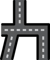 Road Line Icon vector