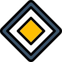 Priority Line Icon vector
