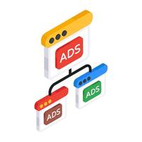 design of ad network vector