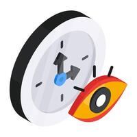 Perfect design icon of time monitoring vector