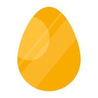 Egg icon, editable vector