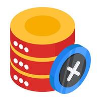 Perfect design icon of delete data vector
