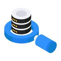 Creative design search Database vector