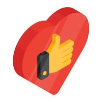 Editable design icon of customer feedback vector