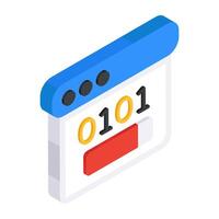 design of binary data vector