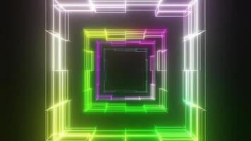 Glow Edge Colorful video
