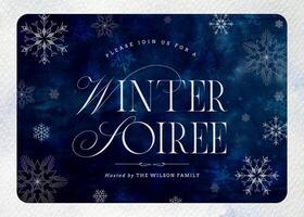 Winter Soiree Invitation Template