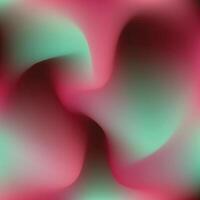 A pink and green background with a swirl vector