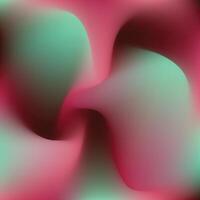 A pink and green swirl background with a green swirl vector