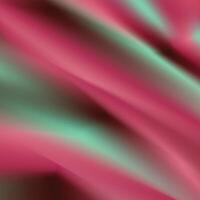 A pink and green background with a blurred image vector