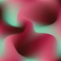 A pink and green abstract background with a wave pattern vector