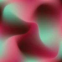 A pink and green background with a wavy shape vector