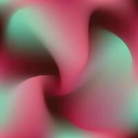 A pink and green swirl background with a red and green swirl vector