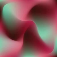 A pink and green swirl background with a wavy shape vector