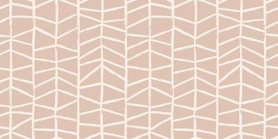 Trendy aesthetic abstract seamless pattern with geometric print. Minimalistic Organic brush stroke, ink texture. Simple design for wallpaper, textile, wrapping, packing, fabric, branding, decoration vector