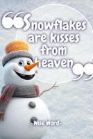 Winter Quotes Wise Word template