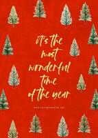 christmas invitation template design ideas
