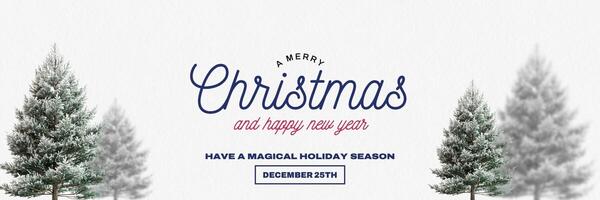 christmas twitter header social media greeting template