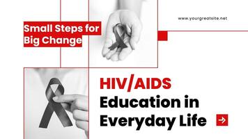 AIDS Education Presentation template