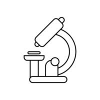laboratory concept line icon. Simple element illustration. laboratory concept outline symbol design. vector