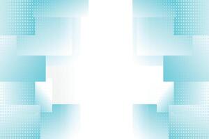Blue and white background design with gradient shape vector