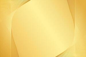 Golden background design with shape vector