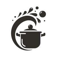 Collection of Flat Chef Logo Templates vector
