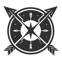 Hand Drawn Bow and Arrow Collection vector