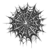 Hand drawn cobweb design collection vector