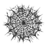 A cobweb collection vector