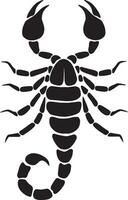Scorpion icon illustration on white background vector