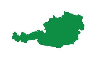 Map of Austria. Austria Map on white background. vector
