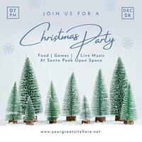 Christmas Event Invitation Instagram Post Template