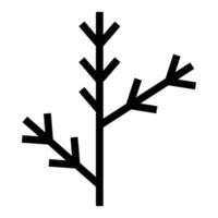 festive Christmas twig vector