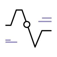 graphs of business and marketing icons vector