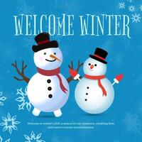 Instagram Post - Welcome Winter template