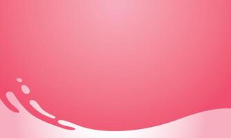 Abstract pink fluid gradient background vector