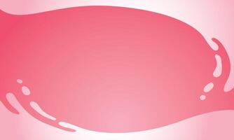 Soft pink fluid gradient abstract background vector