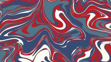 Dynamic Red and Blue Swirl Art vector