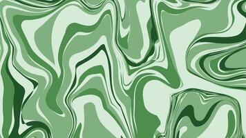 Emerald Waves Abstract Green Swirl Pattern vector