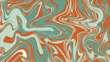 Retro Swirl Vintage Abstract Art vector