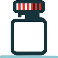Modern Flat Design Jar Illustration for Stock Graphics vector
