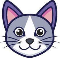 A beautiful smooth-haired red cat lies on the sofa and in a relaxed close-up pose vector