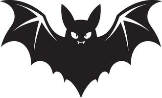 Flying Halloween bats on transparent background vector