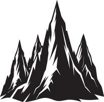 Rocks line style emphasis, attention, pattern elements. illustration. vector