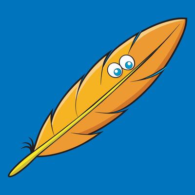 Wings emotion cartoon art ok illustration